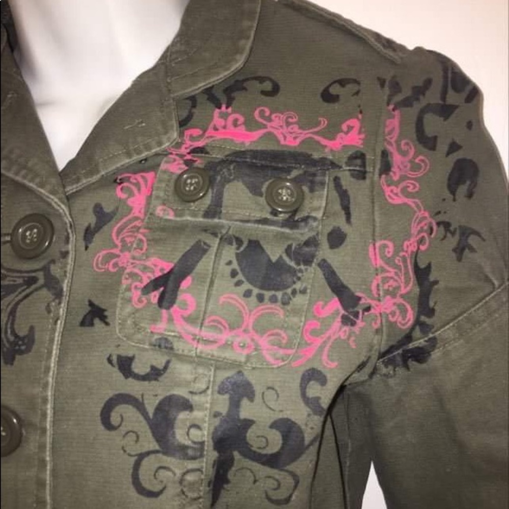 Morbid Threads Vintage Utility Jacket Size Small - Picture 5 of 11